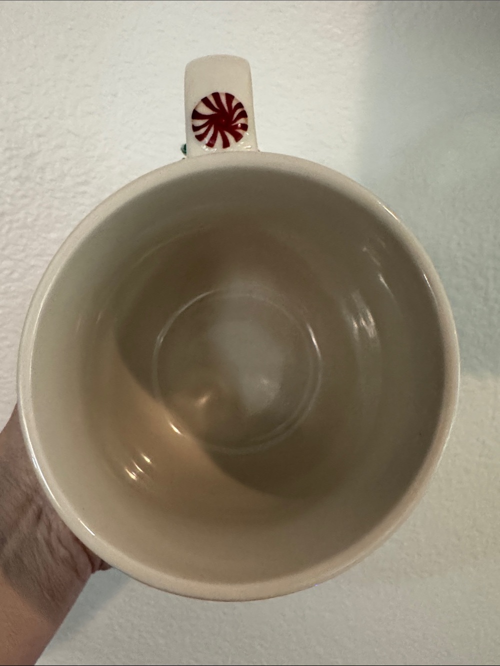 Holifaye stoneware ceramic mug * Christmas monogram N letter N - Picture 9 of 9